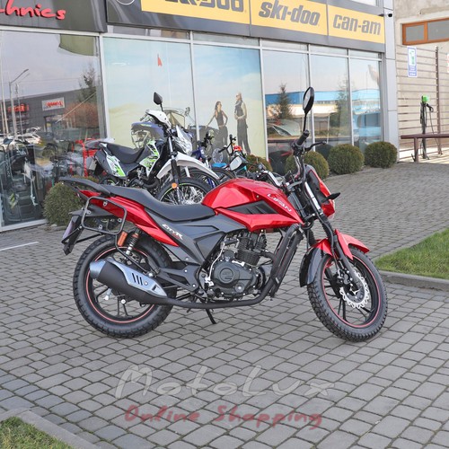 Road motorcycle Lifan CiTyR 200, red, 2023