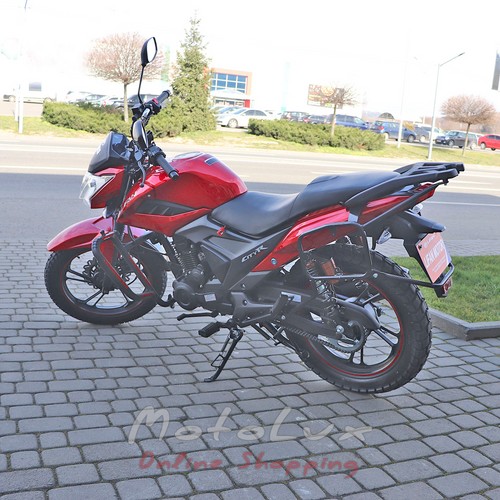 Road motorcycle Lifan CiTyR 200, red, 2023