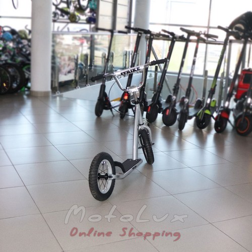 Scooter iTrike SR 2 047 G, teenager, manual brake, gray