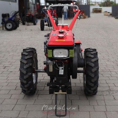 Dieselový dvojkolesový malotraktor Kentavr МB 1080 D-8, 8 HP red + fréza