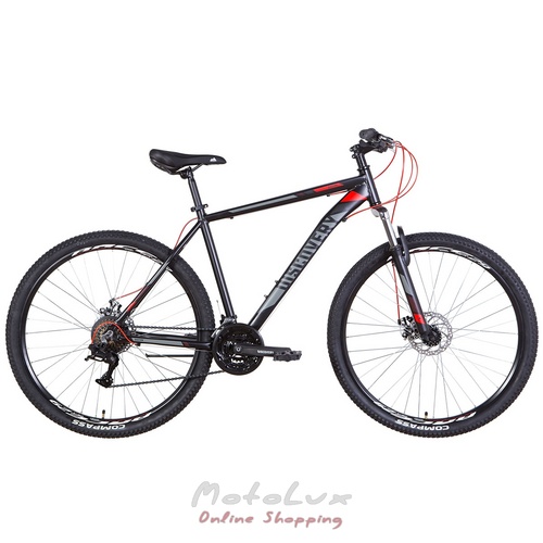 Mountain bike AL 29 Discovery Bastion AM DD, frame 20, black n red, 2022