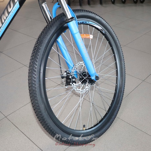 Azimut Scorpion GFRD mountain bike, 26 kerék, 17 váz, fekete kékkel