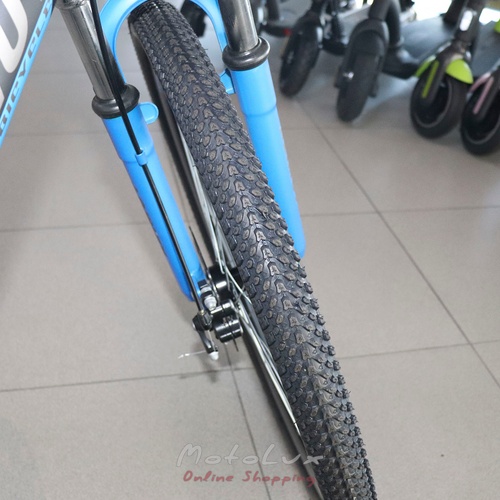 Horský bicykel Azimut Scorpion GFRD, 26 kolies, 17 rám, čierna s modrou