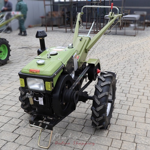 Diesel Walk-Behind Tractor Kentavr MB1012-5, Manual Starter, 12 HP + Rotavator