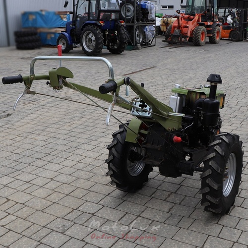 Diesel Walk-Behind Tractor Kentavr MB1012-5, Manual Starter, 12 HP + Rotavator