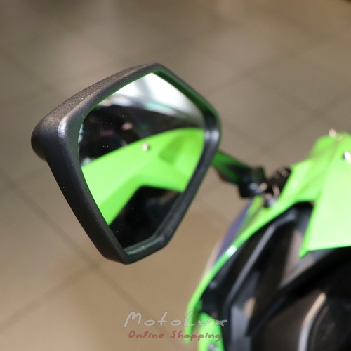 Sport motorkerékpár Kawasaki Ninja ZX 4RR, zöld fehérrel és kékkel, 2024