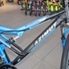 Azimut Scorpion GFRD mountain bike, 26 kerék, 17 váz, fekete kékkel