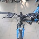 Azimut Scorpion GFRD mountain bike, 26 kerék, 17 váz, fekete kékkel