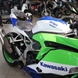 Sport motorkerékpár Kawasaki Ninja ZX 4RR, zöld fehérrel és kékkel, 2024