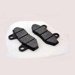 Колодки тормозные, диск, 4T GY6 50-150, Race/Storm, под двухпоршневой суппорт, черные