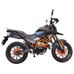 Motocykel SPARK SP300T 1, oranžový s čiernym