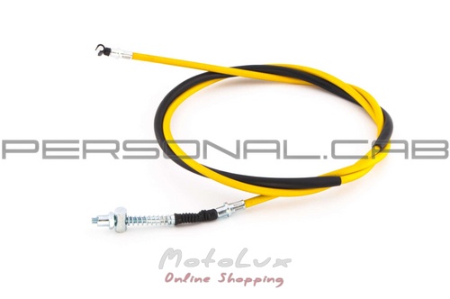 Rear brake cable 4T GY6 50, 1900mm, 1pc, yellow