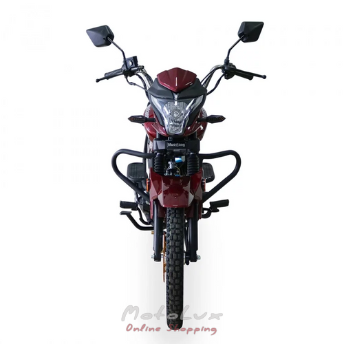 Мотоцикл Musstang MT125-8 Alfa FIT II, черный с красным