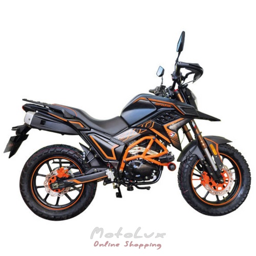 SPARK SP300T 1 motorcycle, orange with black