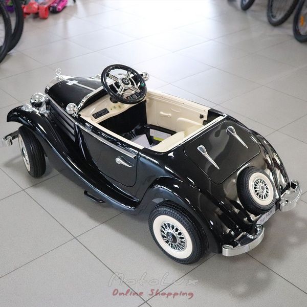 Detsk&eacute; elektrick&eacute; aut&iacute;čko Mercedes M 4628 EBLRS-2, čierne