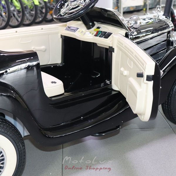 Detsk&eacute; elektrick&eacute; aut&iacute;čko Mercedes M 4628 EBLRS-2, čierne