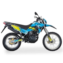 Motorcycle Lifan KPX 250, yellow with blue, 2023