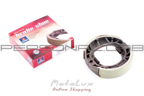 Brake pads, drum, 4T GY6 50-150, 10/12 wheel