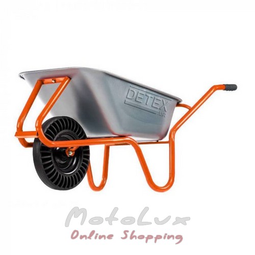 Wheelbarrow garden construction unicycle Detex D-2