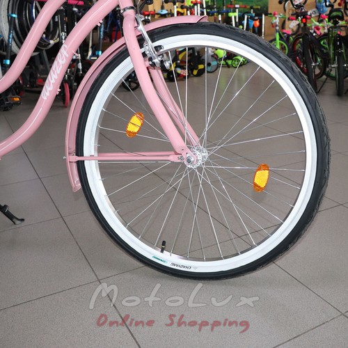 Neuzer Beach road bike, wheels 26, frame 17, pink