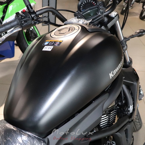 Kawasaki Vulcan S 650 cruiser motorkerékpár, fekete, 2024