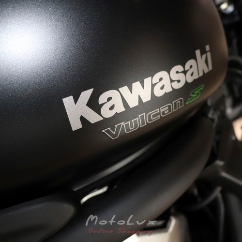 Kawasaki Vulcan S 650 cruiser motorkerékpár, fekete, 2024