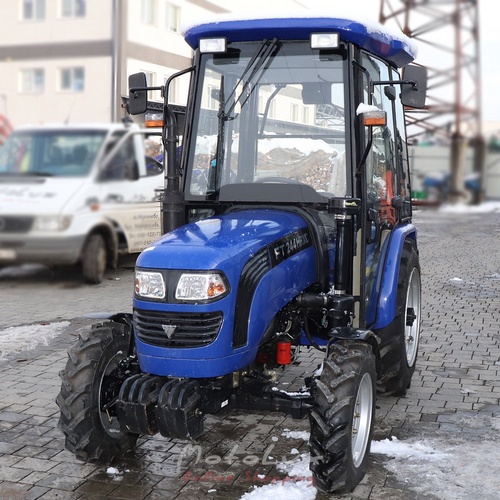 Трактор Foton FT 244НRXC 24 к.с., 3 цил., 4х4, ГУР, блок. диференціала, кабіна, синій