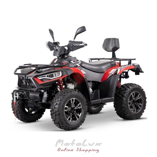 Haszonjármű quad LINHAI LH400ATV-D PRO MAX EFI, fekete pirossal, 2024