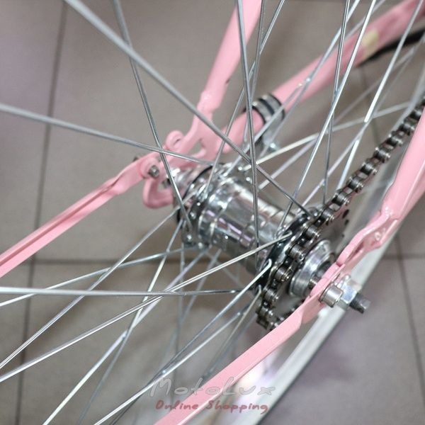 Neuzer Beach road bike, wheels 26, frame 17, pink