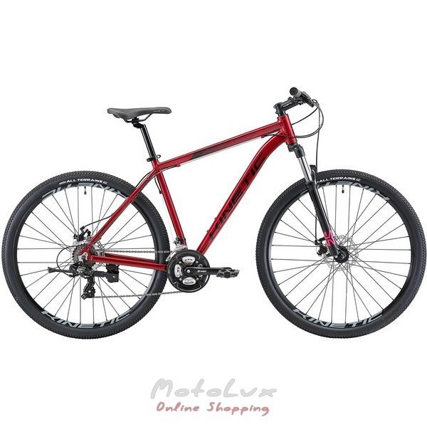 Гірський велосипед Kinetic Storm, колесо 29, рама 22, red, 2022