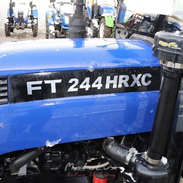 Tractor Foton FT 244НRXC 24 hp, 3 Cyl., 4x4, Power Steering, Blocking Differential, with Cabin, Blue