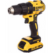 Акумуляторний дриль-шурупокрут DeWALT, безщітковий  XR-Lion 18B, 2 Ar, 65 Нм, 500-1750 об/хв
