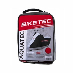 Biketec Aquatec motoros huzat, S-es méret, fekete szürkével