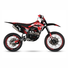 Kayo T4 300 Enduro Motocykel, čierna s červenou, 2024