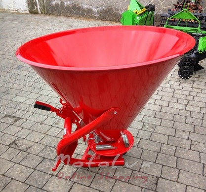 Fertilizer Spreader 500 l, Metal, 4