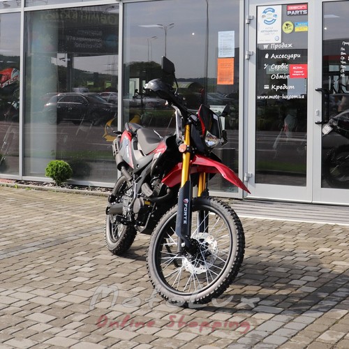 Motocyckel Forte FT250GY-CBA, black-red