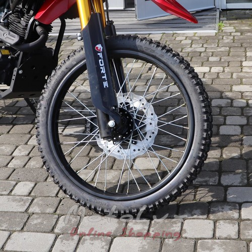 Motocyckel Forte FT250GY-CBA, black-red