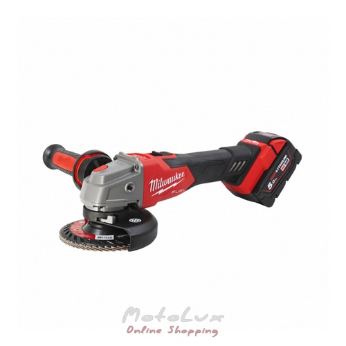 Угловая шлифмашина аккумуляторная Milwaukee M18FSAG125XB 502X, 125 мм