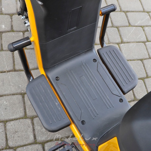 Two-wheel electric bicycle Fada Flit II Cargo, 500W, yellow