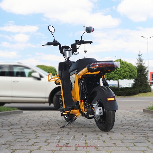 Two-wheel electric bicycle Fada Flit II Cargo, 500W, yellow