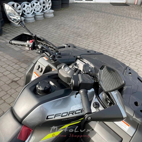 Утилітарний квадроцикл CFMOTO CFORCE 625 Touring EPS, Velocity Grey, 2024