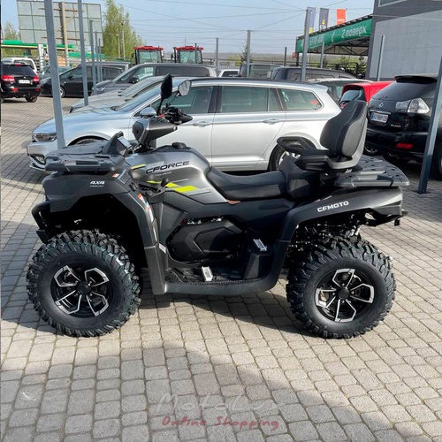 Утилітарний квадроцикл CFMOTO CFORCE 625 Touring EPS, Velocity Grey, 2024