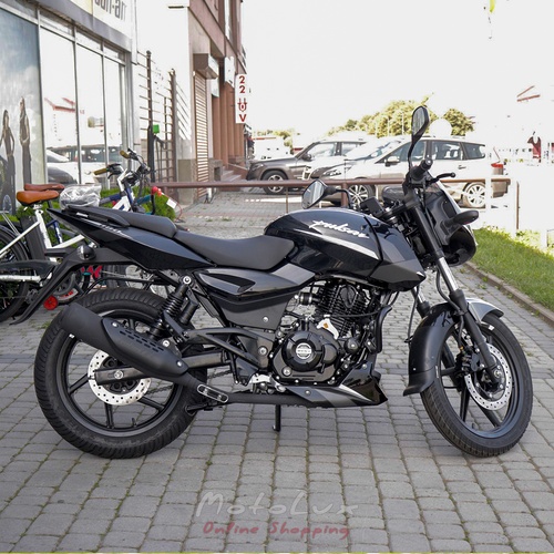 Motorkerékpár Bajaj Pulsar Neon 180 DTS-i, fekete