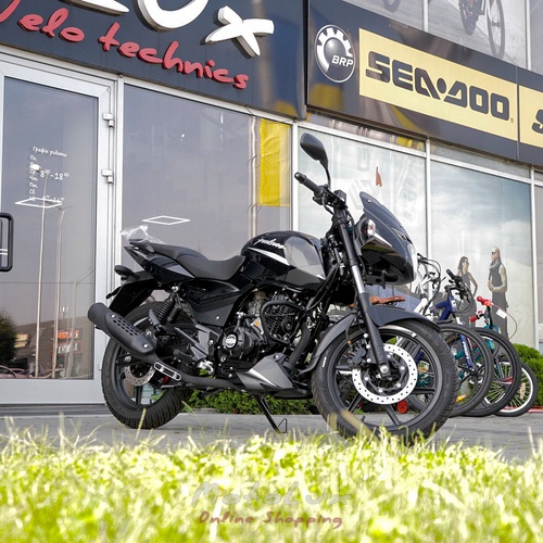 Motorkerékpár Bajaj Pulsar Neon 180 DTS-i, fekete