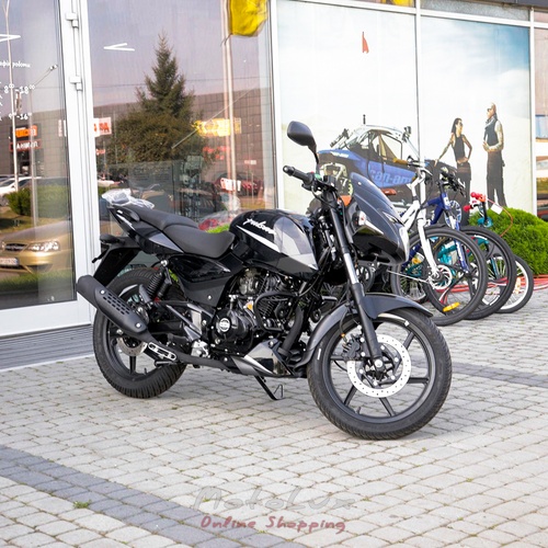 Motorkerékpár Bajaj Pulsar Neon 180 DTS-i, fekete