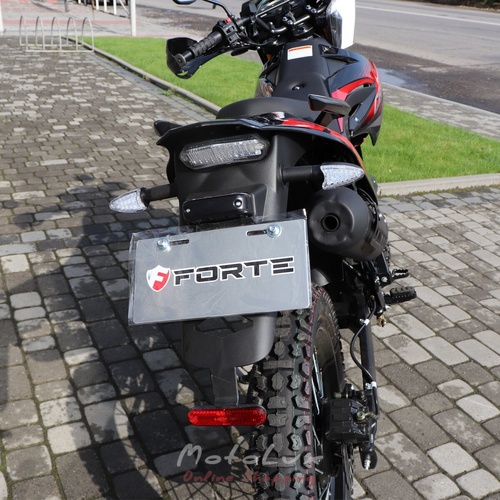 Motorcycle  Forte FT250GY-CBA, black-red