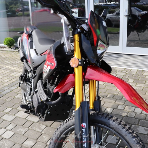 Motorcycle  Forte FT250GY-CBA, black-red