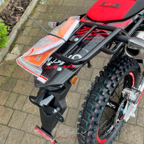 Kayo T4 300 Enduro Motocykel, čierna s červenou, 2024