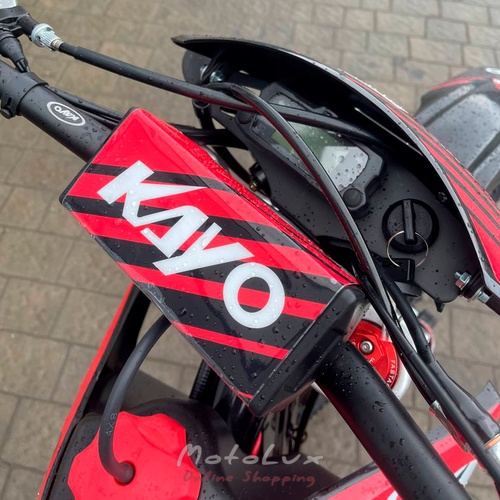 Kayo T4 300 Enduro Motocykel, čierna s červenou, 2024