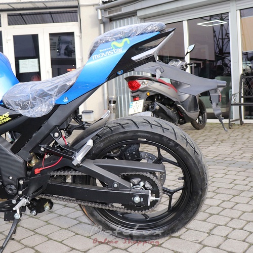 Motocykel HISUN Rider R1M 250CC, modrý